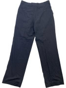 GIORGIO ARMANI ΥΦΑΣΜΑΤΙΝΟ ΠΑΝΤΕΛΟΝΙ CLASSIC ΜΑΥΡΟ ΑΝΤΡΙΚΟ PRE OWNED L