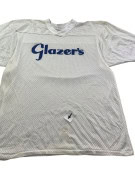 GLAZERS MAGLIA MESH VINTAGE BIANCO UOMO PRE OWNED L