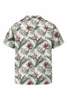 GOODLIFEWOVEN CAMICIA TROPICAL PRINT MULTICOLORE UOMO PRE OWNED S