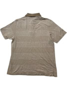 Grand Slam Polo Shirt Μπεζ Ριγέ Classic Fit Unisex