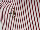 GUCCI SWEATSHIRT STRIPED RED MEN PRE OWNED