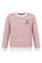 GUCCI SWEATSHIRT STRIPED RED MEN PRE OWNED