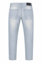 GUCCI JEANS WASHED LIGHT BLUE WOMENS PRE OWNED S
