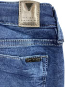 Guess Beverly Skinny Τζιν Παντελόνι Casual Logo Μπλε Γυναικείο XS