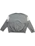 GUESS JEANS Φούτερ Oversized Vintage Λογότυπο Γκρι / Λευκό Ανδρικό XL