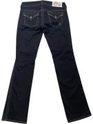 GUESS JEANS ΤΖΙΝ ΠΑΝΤΕΛΟΝΙ Y2K ΜΑΥΡΟ ΓΥΝΑΙΚΕΙΟ PRE OWNED M