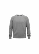 GUESS ΠΛΕΚΤΗ ΜΠΛΟΥΖΑ CHUNKY KNIT ORIGINAL DESIGN ΑΝΟΙΧΤΟ ΓΚΡΙ ΑΝΔΡΙΚΗ L