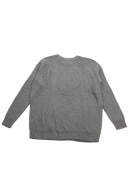 GUESS ΠΛΕΚΤΗ ΜΠΛΟΥΖΑ CHUNKY KNIT ORIGINAL DESIGN ΑΝΟΙΧΤΟ ΓΚΡΙ ΑΝΔΡΙΚΗ L