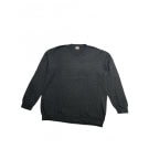 Guess Πλεκτό Casual Μονόχρωμο Σκούρο Γκρι Ανδρικό 3XL