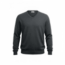 Guess Πλεκτό Casual Μονόχρωμο Σκούρο Γκρι Ανδρικό 3XL