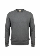 GUESS Maglione lavorato a maglia melange grigio da uomo L