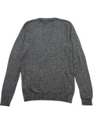 GUESS Maglione lavorato a maglia melange grigio da uomo L
