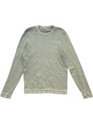 GUESS ΠΛΕΚΤΟ ΠΟΥΛΟΒΕΡ MINIMAL ΑΠΑΛΟ ΠΡΑΣΙΝΟ ΑΝΤΡΙΚΟ PRE OWNED L