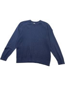 GUESS ΠΛΕΚΤΟ ΠΟΥΛΟΒΕΡ MINIMAL NAVY ΑΝΤΡΙΚΟ PRE OWNED XL