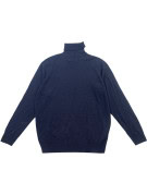 GUESS MAGLIONE DOLCEVITA MINIMAL BLU NAVY UOMO PRE OWNED L