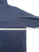 GUESS MAGLIONE DOLCEVITA MINIMAL BLU NAVY UOMO PRE OWNED L
