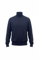 GUESS MAGLIONE DOLCEVITA MINIMAL BLU NAVY UOMO PRE OWNED L