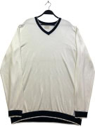 GUESS ΠΟΥΛΟΒΕΡ VINTAGE OFF WHITE ΑΝΤΡΙΚΟ PRE OWNED L