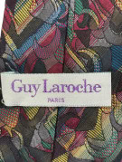 GUY LAROCHE ΓΡΑΒΑΤΑ RETRO ΠΟΛΥΧΡΩΜΗ ΑΝΤΡΙΚΟ PRE OWNED