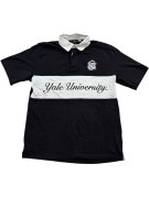 H M POLO ΜΠΛΟΥΖΑ COLLEGIATE ΜΑΥΡΟ OFF WHITE ΑΝΤΡΙΚΟ PRE OWNED M