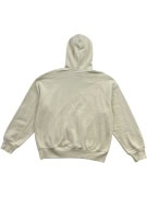 H&M Hoodie Oversized Fit Logo Μπεζ Unisex XXL