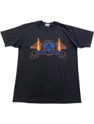 HANES GRAPHIC TEE VINTAGE FADED BLACK MENS PRE OWNED L