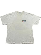 Hanes T-Shirt NASCAR Logo White Unisex XL