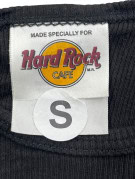 HARD ROCK CAFE TANK TOP GRAPHIC BLACK WOMENS PRE OWNED S