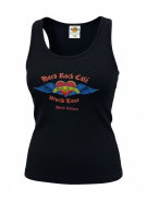 HARD ROCK CAFE TANK TOP GRAPHIC BLACK WOMENS PRE OWNED S