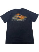 HARD ROCK CAFE GRAPHIC TEE GREY MENS PRE OWNED M