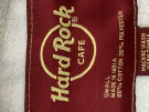 HARD ROCK CAFE HOODIE GRAPHIC GREY MEN PRE OWNED S