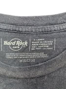 HARD ROCK CAFE T-SHIRT VINTAGE PEACE LOVE RINGO STARR NERA DA UOMO XL