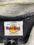 HARD ROCK CAFE POLO ΜΠΛΟΥΖΑ VINTAGE DENVER ΜΕ ΦΕΡΜΟΥΑΡ ΜΑΥΡΟ/ΓΚΡΙ ΑΝΔΡΙΚΟ L