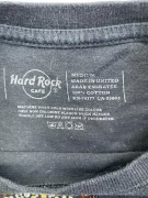 HARD ROCK CAFE T-SHIRT BERLIN RHINESTONE LOGO BLACK WOMEN'S MEDIUM