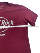 HARD ROCK CAFE T SHIRT GRAPHIC BORDEAUX MEN PRE OWNED M