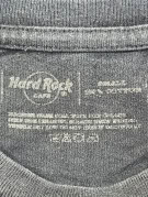 HARD ROCK CAFE T SHIRT GRAPHIC ΜΑΥΡΟ ΑΝΤΡΙΚΟ PRE OWNED