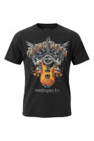 HARD ROCK CAFE T SHIRT GRAPHIC ΜΑΥΡΟ ΑΝΤΡΙΚΟ PRE OWNED L