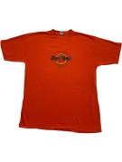 HARD ROCK CAFE T SHIRT GRAPHIC ΠΟΡΤΟΚΑΛΙ UNISEX PRE OWNED S