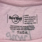 HARD ROCK CAFE T SHIRT MINIMAL ΡΟΖ UNISEX PRE OWNED L