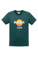 HARD ROCK CAFE TUNIS GRAPHIC TEE ΠΡΑΣΙΝΟ ΑΝΤΡΙΚΟ PRE OWNED L