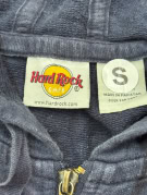 HARD ROCK CAFE ZIP HOODIE ATHLETIC NAVY ΓΥΝΑΙΚΕΙΟ PRE OWNED S