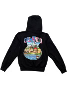 HARD ROCK CAFE ZIP HOODIE MINIMAL ΜΑΥΡΟ UNISEX PRE OWNED S
