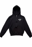 HARD ROCK CAFE ZIP HOODIE MINIMAL ΜΑΥΡΟ UNISEX PRE OWNED S