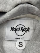 HARD ROCK HOODIE GRAPHIC GREY UNISEX PRE OWNED S