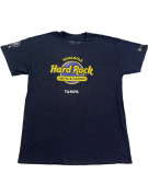 HARD ROCK T SHIRT GRAPHIC BLACK UNISEX PRE OWNED