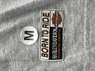 2010s HARLEY DAVIDSON GRAPHIC TEE ΡΕΤΡΟ ΓΚΡΙ ΑΝΤΡΙΚΟ PRE OWNED M
