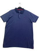 HARMONT & BLAINE JEANS ΜΠΛΟΥΖΑ POLO CASUAL ΜΙΚΡΟΣΧΕΔΙΟ ΜΠΛΕ UNISEX XL