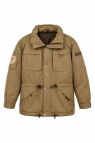 NAPAPIJRI 1990S HARRINGTON JACKET UTILITY BEIGE MEN PRE OWNED L