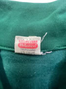 Helanca NYL Suisse Tracksuit Set Vintage Full Zip Green Unisex XL