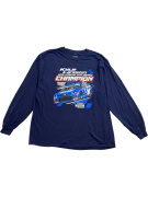 HENDRICK MOTORSPORTS ΜΠΛΟΥΖΑ ΜΑΚΡΥΜΑΝΙΚΗ KYLE LARSON 2021 CHAMPION ΜΠΛΕ XL